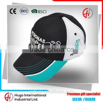 Hot!!! OEM Popular Washed New Fashion Cheap Outdoor Sport Tri-color Embroidery Curve Promotional Custom Baseball Caps