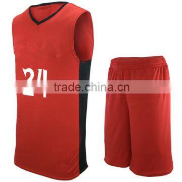 Custom Basketball Tank Jersey Shirt Reversible Mesh Polyester