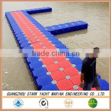 Foam float for marina floating dock system
