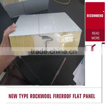 Thermal Insulation Rock Wool Panel mineral Wool Board/best Price Rockwoollding materials