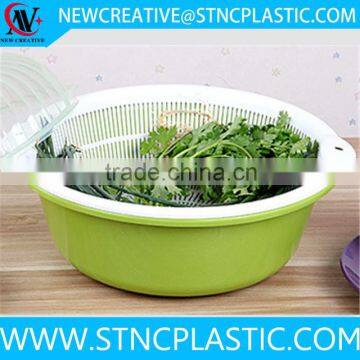 expandable culina bibimbap bowl pasta drainer Plastic spaghetti Strainer