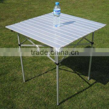 Aluminum portable outdoor foldable table