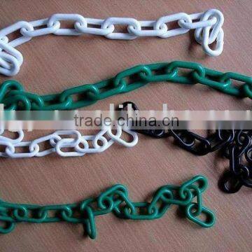 traffic plastic warning chain