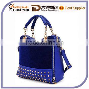 Stock Fashion Vintage Rivet Lady Handbag Shoulder Bag