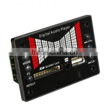 Multifunctional usb/fm/aux mp3 bluetooth decoder with remote