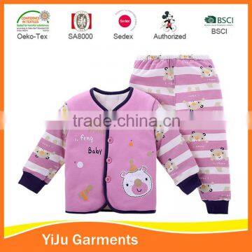 Baby Girl's printed and comfortable Cardigan sleepwear