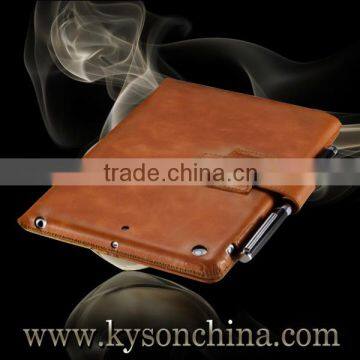 Vintage brown case for iPad, leather case for ipad mini