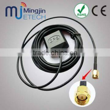 (factory) 3M Cable 28dB Gain 1575.42MHz GPS Antenna with sma strong signal