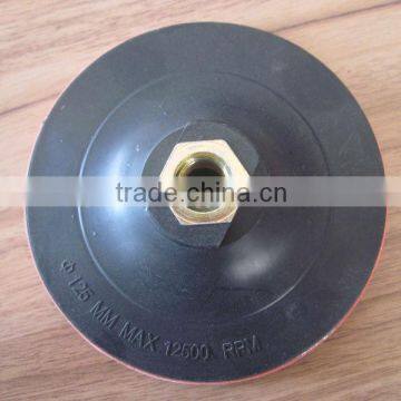 4inch,5inch high quality plastic backing pad ,sanding backed pad