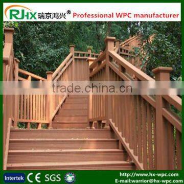 Easily assembled modern gates and fences with WPC material widely used in outdoor landscape public scenery