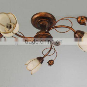 Russia flower glass ceiling lamp&Ceiling chandelier