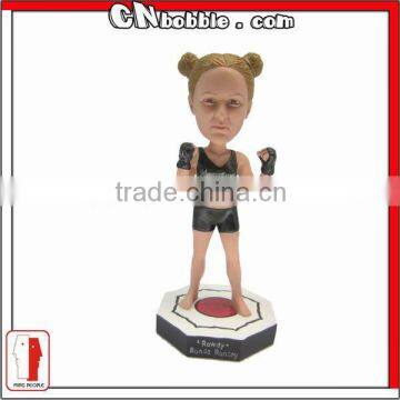 custom female boxer bobblehead