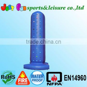 commercial outdoor inflatable wall, EN14960 climbing wall, kids climbing wall