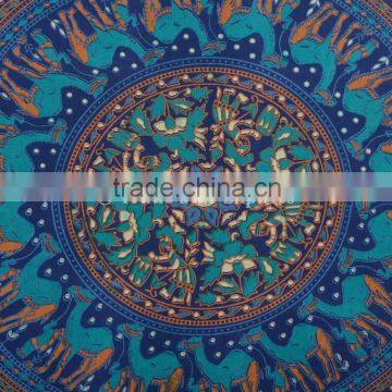 Indian Large Mandala Floor Cushion Cover Decorative Throw Pillows Pom Pom Outdoor Cushions Roundie Boho Pillow Shams photo-2