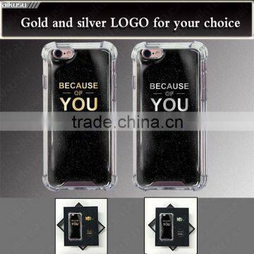 2016 new anti shock epoxy sticker cell phone case For iphone6/ 6s