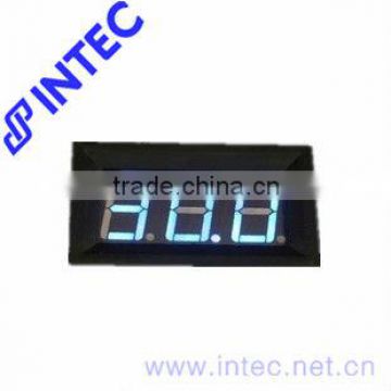 Led voltage meter,Electrical instrument DC 4.5~150V mini Voltage Meter,DC digital voltmeter blue color