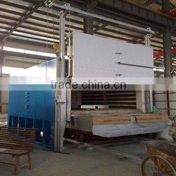 Large loading capacity,high efficiency ,low operation cost, electric tempering furnace,RT2-65-9 bogie-hearth resistance furnace