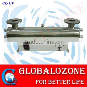 Ultraviolet sterilizer for large capacity water filter treatment