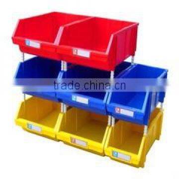 Industrial Plastic storage bin for warehouse system