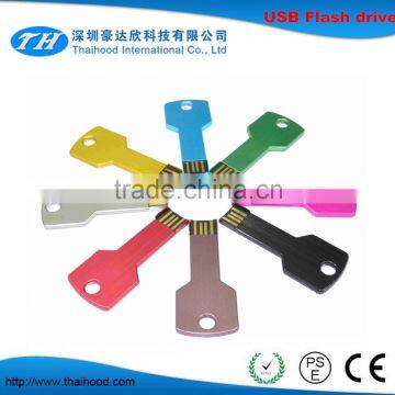 Promotional key shape usb flash drive customized usb flash drive