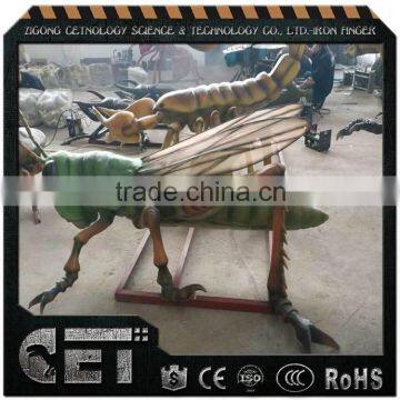 lifelike insects replica simulation robot animals animotronic grasshopper