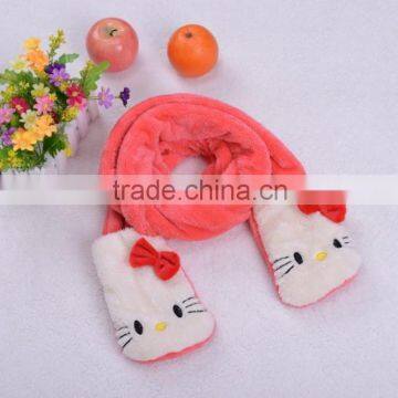 New Product Fashion Winter Children Plush Scarf WJ-679 photo-3