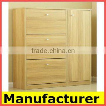 Hot sole High quality modern wooden shoes cabinet Manufacturer