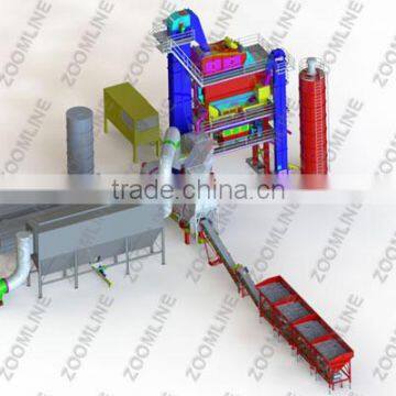 Mobile Asphalt Batching Plant Machine