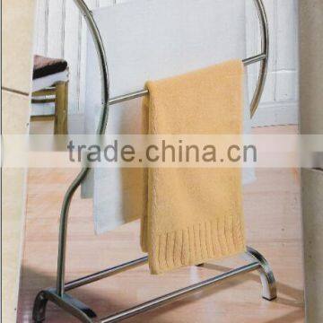 Wholesale metal free standing metal towel rack