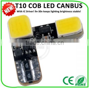 2W Led Bulb Canbus T10 COB canbus Interior Lamp w5w led