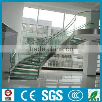 Interior Wood Collapsible Curved Stairs photo-5