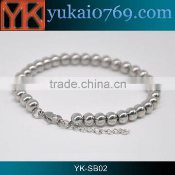 Yukai stainless steel bracelet for jewelry/stainless steel charms