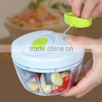 Fruits and Vegetables tri-blade Plastic Spiral Vegetable Slicer