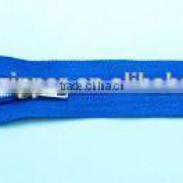 5# nylon zipper two way open end zipper with double auto-lock slider zipper jacket zipper