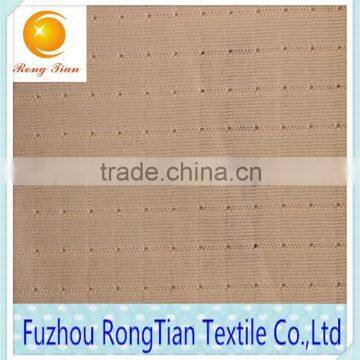 2015 new arrival polyester knitting square micro mesh fabric