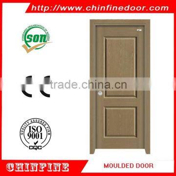 China composite wood veneer solid wood doors for interior (CF-MD03)