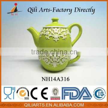 2014 New Design Hot Sale Delicate Ceramic moroccan teapot