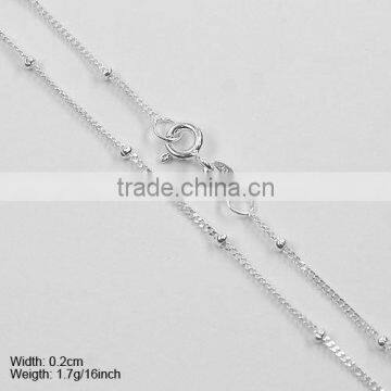 925 Silver Chains, Satellite Chain (JZBZ-012)