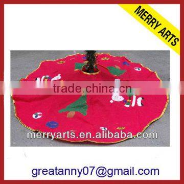 new Christmas tree skirt of base Christmas tree ornament christmas skirt gift