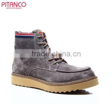 High quality Swede leather fashion Martin boots for men