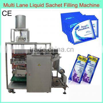 High-efficiency Automatic Sachet Cream Filling Machine/ Vertical Multi Lane Liquid filling Machine