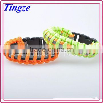 Latest wholesale fashion Eco-friendly 550 paracord bracelet HZ291