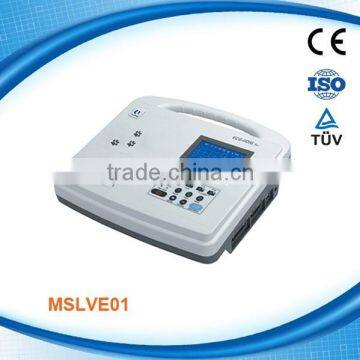 MSLVE01W Digital Portable veterinary ECG machine use in various animals