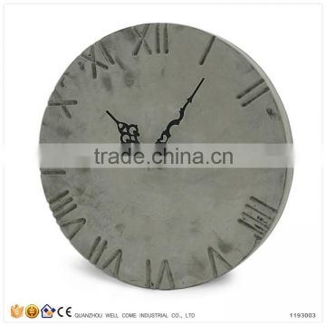 Cement Wall Art Outdoor Garden Clocks