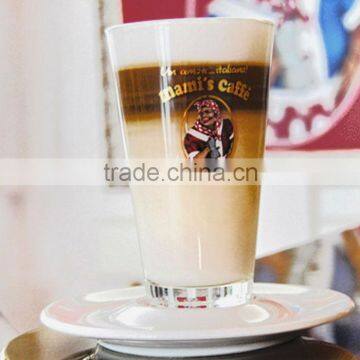 Glass Hot Milk Coffee Bar