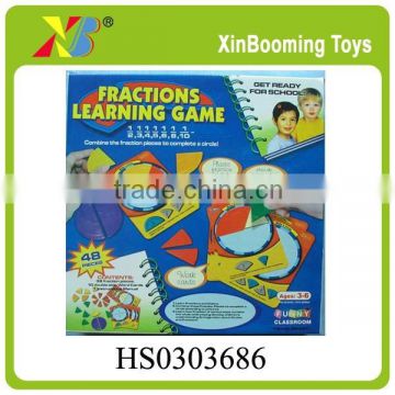 Educational Toys Fractions Learning Game For Kids