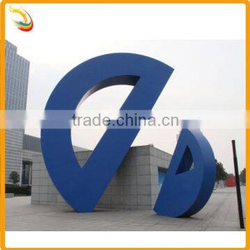 Modern Metal Stainless Steel Letter Sculpture photo-3