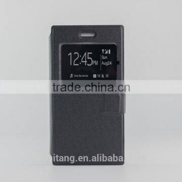 Made in China Flip Stents Leather With Silicone Cellphone Cases Apply to 4.3 4.7 5.0 5.5 6.0 Inch Phones photo-3