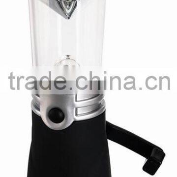 4LED WIND UP DYNAMO RECHARGEABLE TORCH CAMPING LANTERN