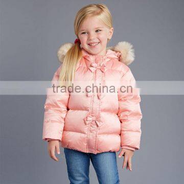 DK0001 dave bella 2015 winter infant coat baby padded jacket girls padded coat girls down coat down jacket